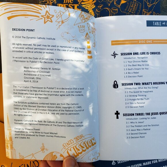 Decision Point Lot The Workbook DVD Set of 4 Spiritual Journey Paperback Kelly - Picture 6 of 11